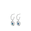 Autumn Sky Earrings Sterling Sølv Øreringe fra Pernille Corydon med Rainbow Månesten
