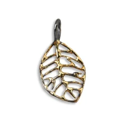 Beech Autumn 18 Karat Guld Vedhæng fra By Birdie med 18 Karat Guld