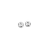 Belle 14 Karat Hvidguld Ørestikker fra Spirit Icons med Diamanter 0,02 Carat W/VS