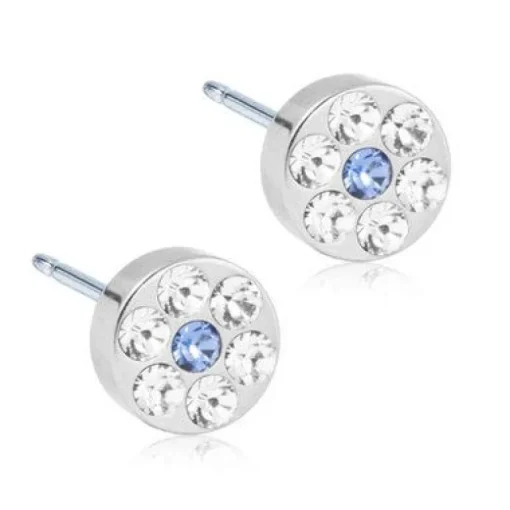 Blomdahl Brilliance Plenary Ørestikker med Swarovski Krystaller