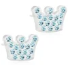 Blomdahl Brilliance Princess Medicinsk Plastik Ørestikker med Swarovski Krystaller