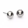 Blomdahl Nt Half Ball Titanium Øreringe 15-1298-00