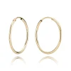 BNH Creol 1,5/20 Mm Øreringe i 14 Karat Guld CR1415020