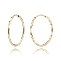 BNH Creol 1,5/20 Mm Øreringe i 14 Karat Guld CR1415020
