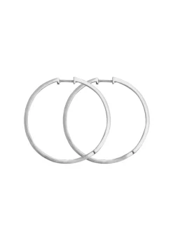 byBiehl Grace Hoop X-large Sterling Sølv Øreringe