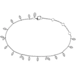 byBiehl Jungle Vine Sparkle Sterling Sølv Armbånd