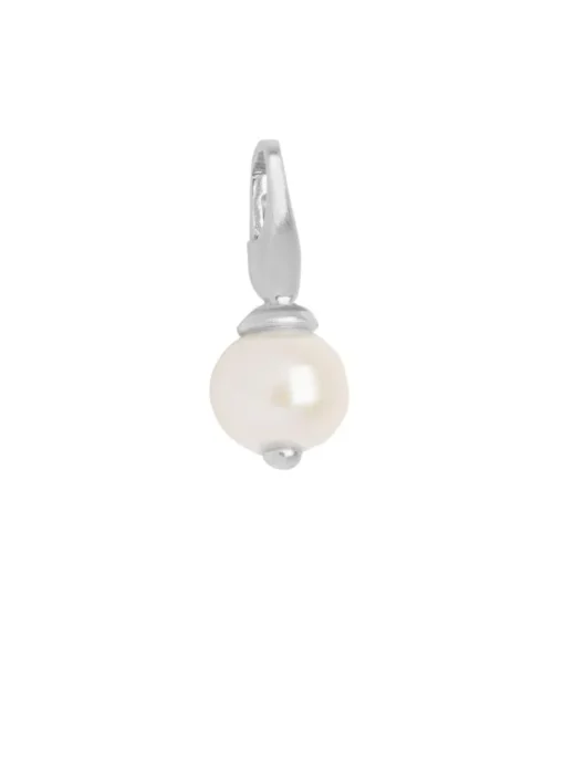 byBiehl Pearl Charm Charm i Sterling Sølv med Ferskvandsperle