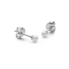 byBiehl Pearl Studs Sterling Sølv Øreringe med Ferskvandsperle