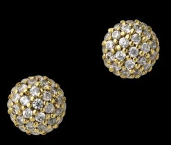 byBiehl Sparkle Forgyldt Sølv Ørestikker 4-702A-GP