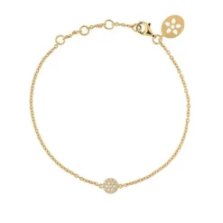 byBiehl Venus Sparkle Ono Forgyldt Sølv Armbånd