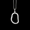 Cirkel Sterling Sølv Halskæde fra Scrouples 234882