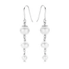 Confetti Pearl Sterling Sølv Ørehængere fra Spirit Icons med Ferskvandsperler
