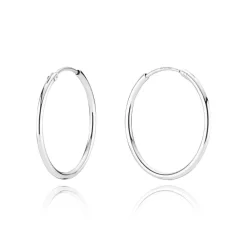 Creol 1,5/25 Mm Sterling Sølv Øreringe fra BNH SCR15025