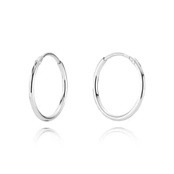 Creol 1,3/15 Mm Sterling Sølv Øreringe fra BNH SCR13015