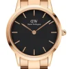 Daniel Wellington Iconic Link 32MM Rose Black ADW00100212 Ur til Dame