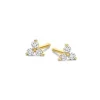 Elle 14 Karat Guld Ørestikker fra Spirit Icons med Brillanter 0,09 Carat W/VS