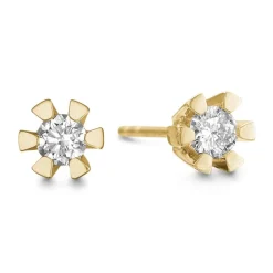 Eternity 14 Karat Guld Ørestikker fra Aagaard med Diamanter 0,60 Carat W/P1