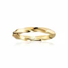 Ferrara Piccolo Pianura Forgyldt Sølv Ring