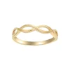 Flettet 8 Karat Guld Ring fra Nordahl Andersen 14216203