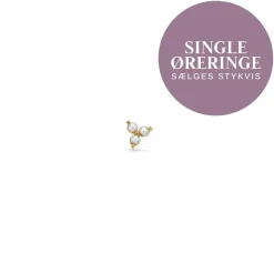 Forgyldt Sølv Ørering fra Scrouples 160342-1