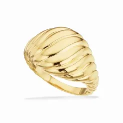 Forgyldt Sølv Ring fra Scrouples 729082