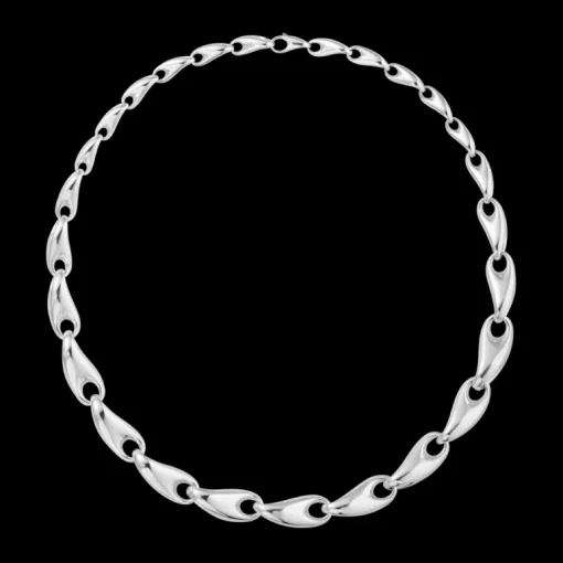 Georg Jensen Reflect Graduated Sterling Sølv Halskæde