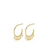 Glow Earrings Forgyldt Sølv Øreringe fra Pernille Corydon