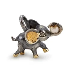 Hannibal Sterling Sølv Vedhæng fra By Birdie med Ferskvandsperle og Brillanter 0,04 Carat