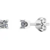 Henrik Ørsnes Design 14 Karat Hvidguld Øreringe med Brillanter 0,10 Carat TW/SI