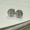 Henrik Ørsnes Design 14 Karat Hvidguld Ørestikker med Diamanter 0,36 Carat W/SI