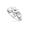 Hjerte Sterling Sølv Ring fra Scrouples 728442