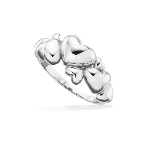 Hjerte Sterling Sølv Ring fra Scrouples 728442