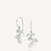 Izabel Camille Amber Earrings Øreringe i Sterling Sølv