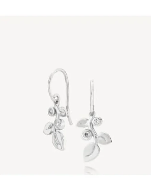 Izabel Camille Amber Earrings Øreringe i Sterling Sølv
