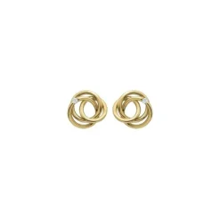 14 Karat Guld Ørestikker fra Nordahl Andersen med Diamanter 0,02 Carat W/SI
