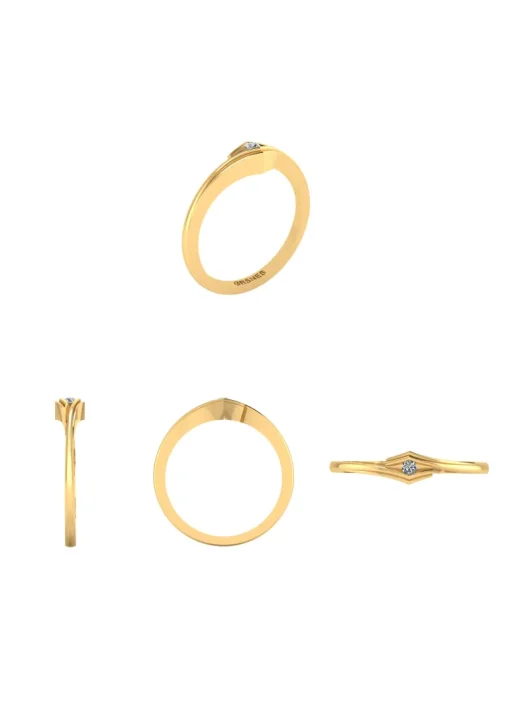8 Karat Guld Ring fra Smykkekæden 50-00327-1030