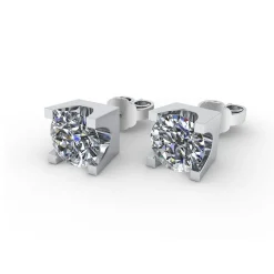 14 Karat Hvidguld Øreringe fra Henrik Ørsnes Design med Diamanter 1,40 Carat TW/SI