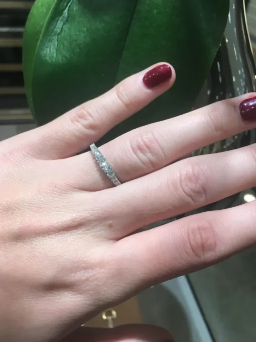 14 Karat Hvidguld Ring fra Smykkekæden med Brillanter 0,32 Carat TW/SI