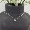 14 Karat Hvidguld Vedhæng fra Henrik Ørsnes Design med Brillant 0,50 Carat W/SI2