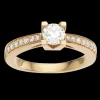 Kleopatra Queen Ring 0,53 ct. i 14 Karat Guld fra Scrouples