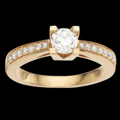 Kleopatra Queen Ring 0,53 ct. i 14 Karat Guld fra Scrouples