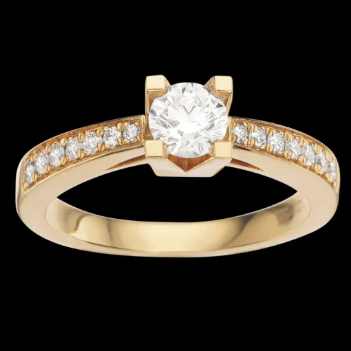 Kleopatra Queen Ring 0,53 ct. i 14 Karat Guld fra Scrouples