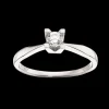 Kleopatra Ring 0,20 ct. i 14 Karat Hvidguld fra Scrouples