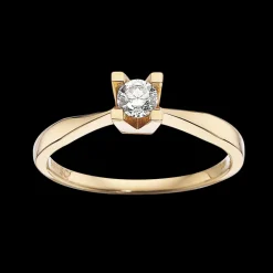 Kleopatra Ring 0,20 ct. i 14 Karat Guld fra Scrouples