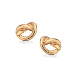 Knot 8 Karat Guld Øreringe fra Scrouples 121773