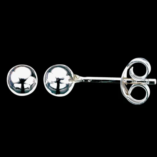 Kugle Sterling Sølv Ørestikker fra Scrouples 12042