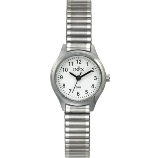 Ladies Steel Ur til Dame Fra Inex A69455S0A