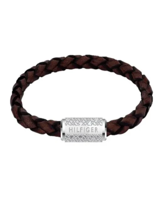 Læder Herrearmbånd fra Tommy Hilfiger med Stålspænde