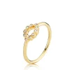 Leonora Forgyldt Sølv Ring fra Izabel Camille A4185GS
