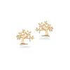 Livets Træ 8 Karat Guld Øreringe fra Scrouples 121393